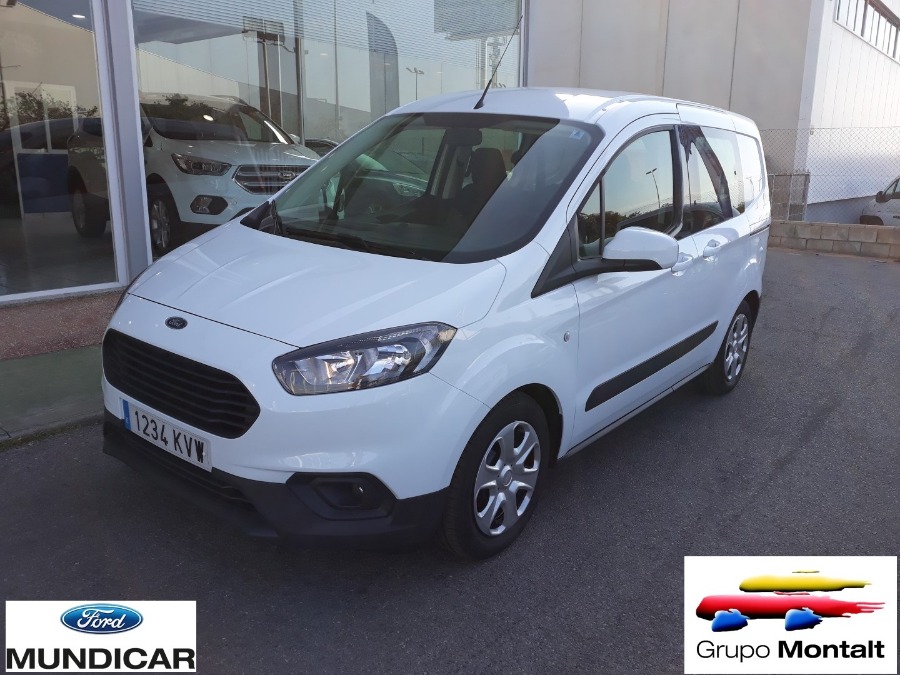 FORD Transit Courier Blanco Diesel Manual Industriales 4 puertas 2019